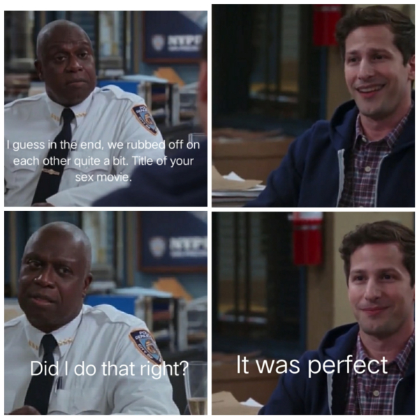 Captain Raymond Holt has died! A thread of his best lines
