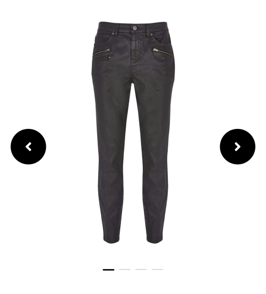 Shoes for coated trousers