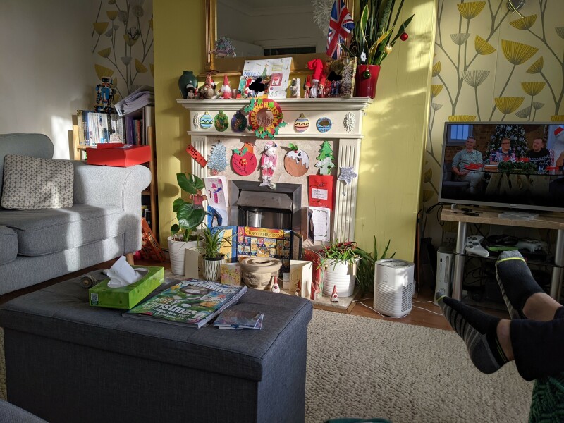 To ask you to show me your normal home…