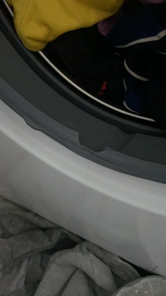 Leaking washing machine