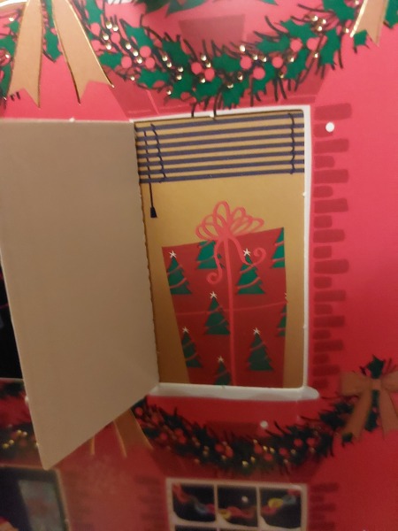 Picture advent calendars that add to the scene rather than have random pictures behind the doors