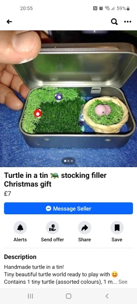 Homemade Christmas tat for sale....