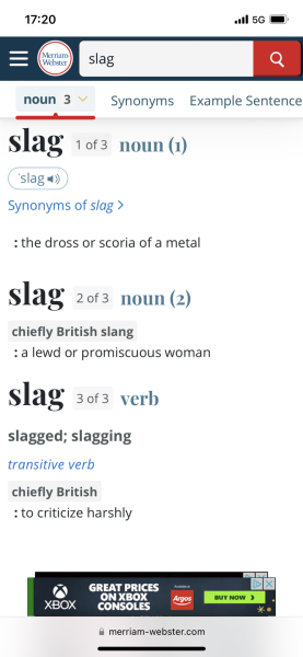 Dss 15 used horrible sexist word