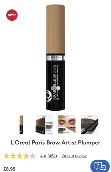 Fill my make up bag for £100