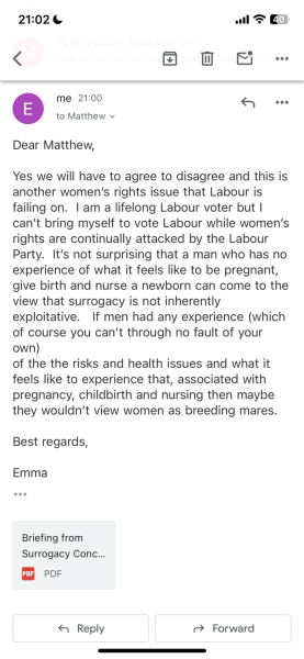 Labour Losing Women
