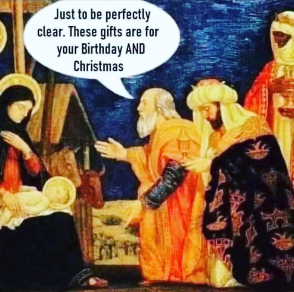 Joint birthday and Christmas presents