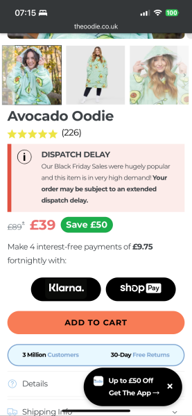 Anyone waiting for an Oodie to be delivered, or just had one delivered? What’s your experience?