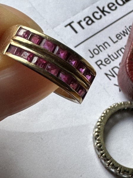 Help me identify hallmark on antique ring please
