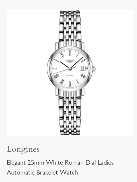 Longines watch