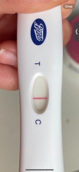 Extremely faint line help - boots test
