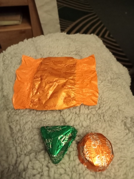 new Quality Street wrappers moan
