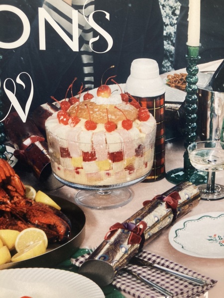 Vintage trifle-like pudding?