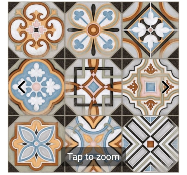 What colour should I paint my front door? With these tiles?