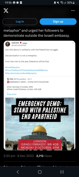 Feminism, rape, and Israel. Content warning.