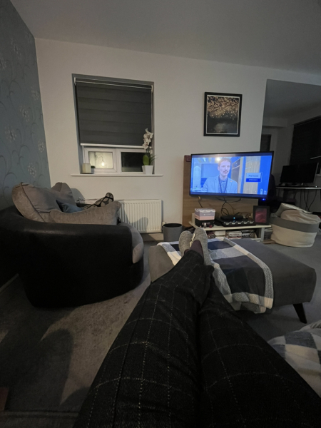 To ask you to show me your normal home…