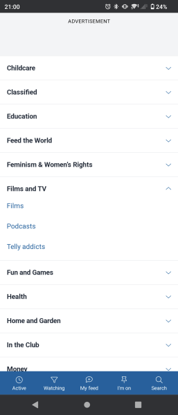 Where is Podcasts chat?