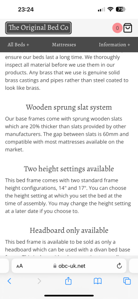 Please share your lovely beds with a nice high bed frame!