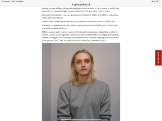 Predatory woman who incited man to abuse child, 4 jailed