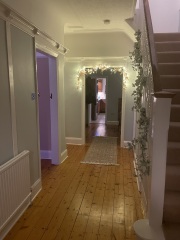 To ask you to show me your normal home…