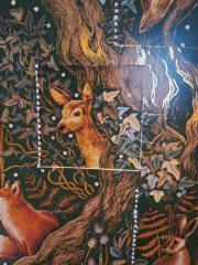 Picture advent calendars that add to the scene rather than have random pictures behind the doors