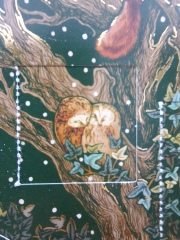 Picture advent calendars that add to the scene rather than have random pictures behind the doors