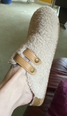 Talk me out of Birkenstock shearling clogs