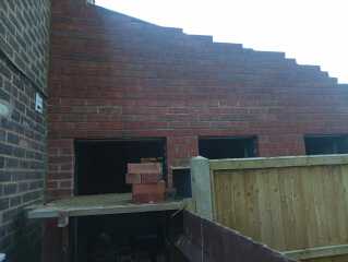 Self build extension 