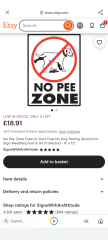 Some advice on dog peeing please