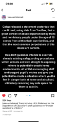 Finally: Gender questioning children: draft schools and colleges guidance