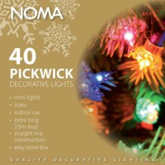 Coloured Christmas tree lights