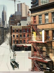 Picture advent calendars that add to the scene rather than have random pictures behind the doors