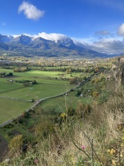 Summer walking holiday for adults in the Alps by train from London