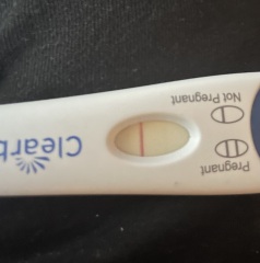9dpo... Evap line?