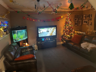 To ask you to show me your normal home…
