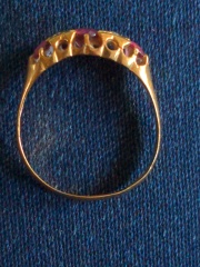 Help me identify hallmark on antique ring please
