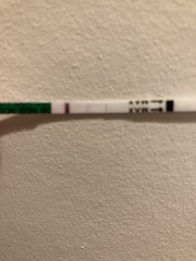 Faint lines 5/6 days late starting af