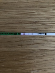 Faint lines 5/6 days late starting af