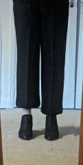 Which length trousers for night out tonight?