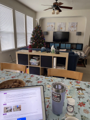 To ask you to show me your normal home…