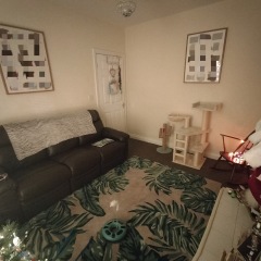 To ask you to show me your normal home…