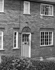 Which front door on 1950s ex-council house?