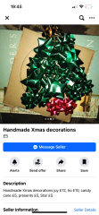 Homemade Christmas tat for sale....