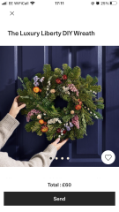 £12 off Bloom & Wild inc wreaths & mini Christmas trees 🎄