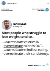 Weightloss struggle