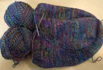 It's crochet,  knit and natter thread 11. So much yarn we need a yarn barn.