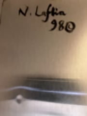 Sleuths needed!  Who made / more info on this piece of art
