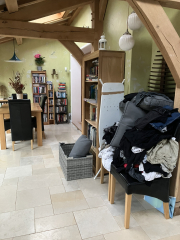 To ask you to show me your normal home…