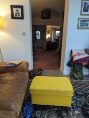 To ask you to show me your normal home…