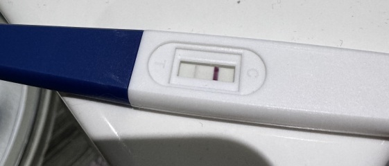 15/16DPO faint line? Should I be worried?