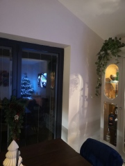 Has anyone got curtains on one side of bifold windows.